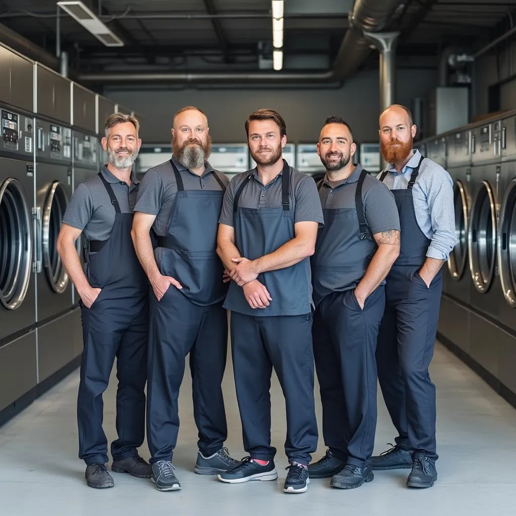 Equipo de Bocages Lavandería Express