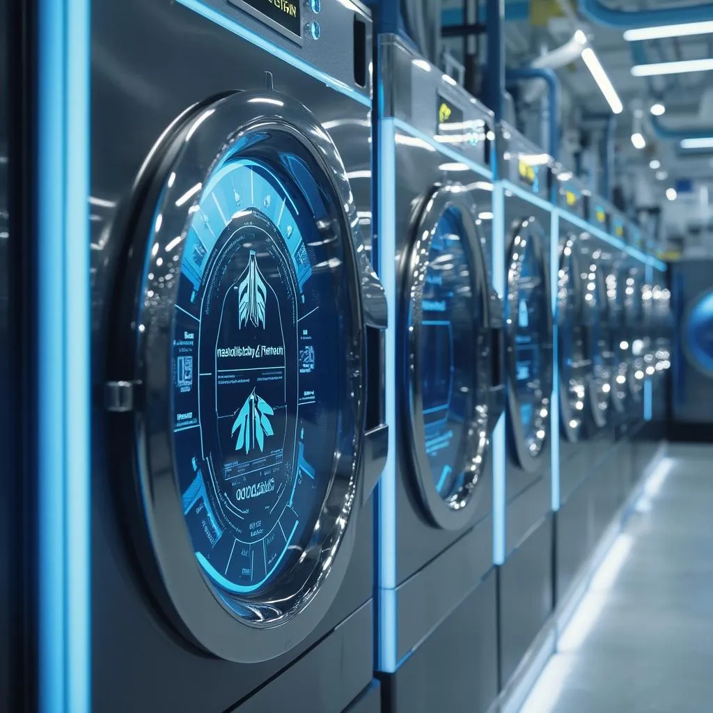 Tecnología innovadora en lavandería